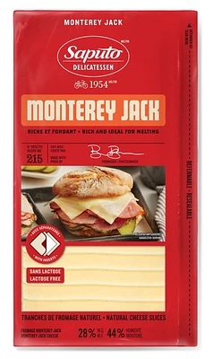 Saputo Fromage Monterey Jack tranché 180 g