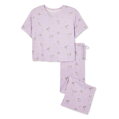 Pyjama 2 pièces George Plus pour femmes Tailles 1X-3X