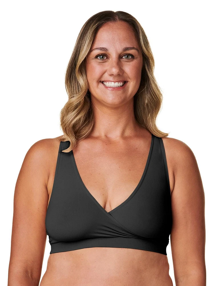 Basics by Bravado Women's Sleep Maternity and Nursing Bra