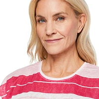 Iyla Women's Button Back Tee