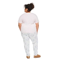 George Women's Plus Pajama 2-Piece Set