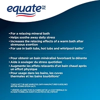 Sel d’Epsom Sulfate de magnésium USP Equate 1,8 kg