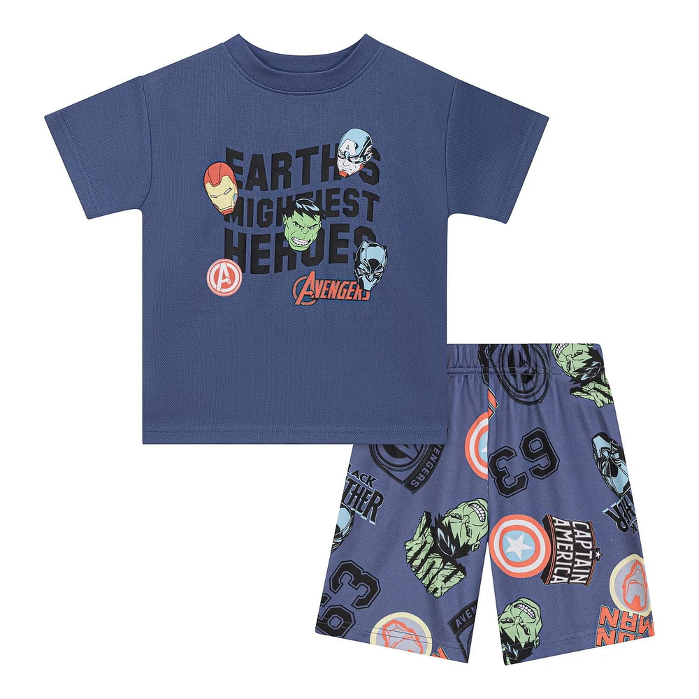 Marvel Heros Shorts Set