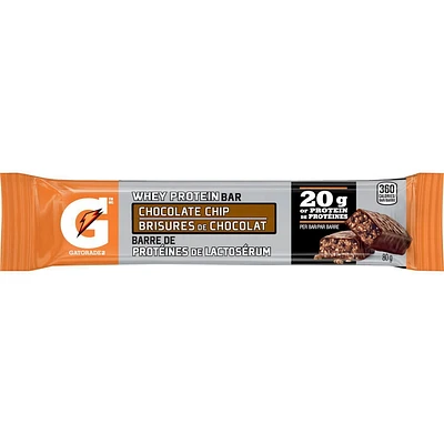 Gatorade Recovery brisures de chocolat barre de proteines de lactoserum 80 g
