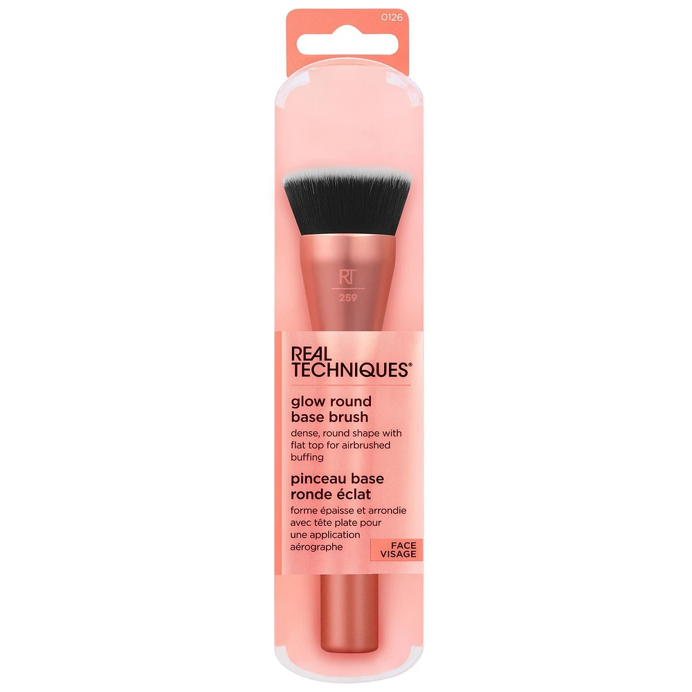 Real Techniques Glow Round Base Brush, 1 Count