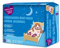 Parents Choice Disposable Bed Mats, 9 Bed mats