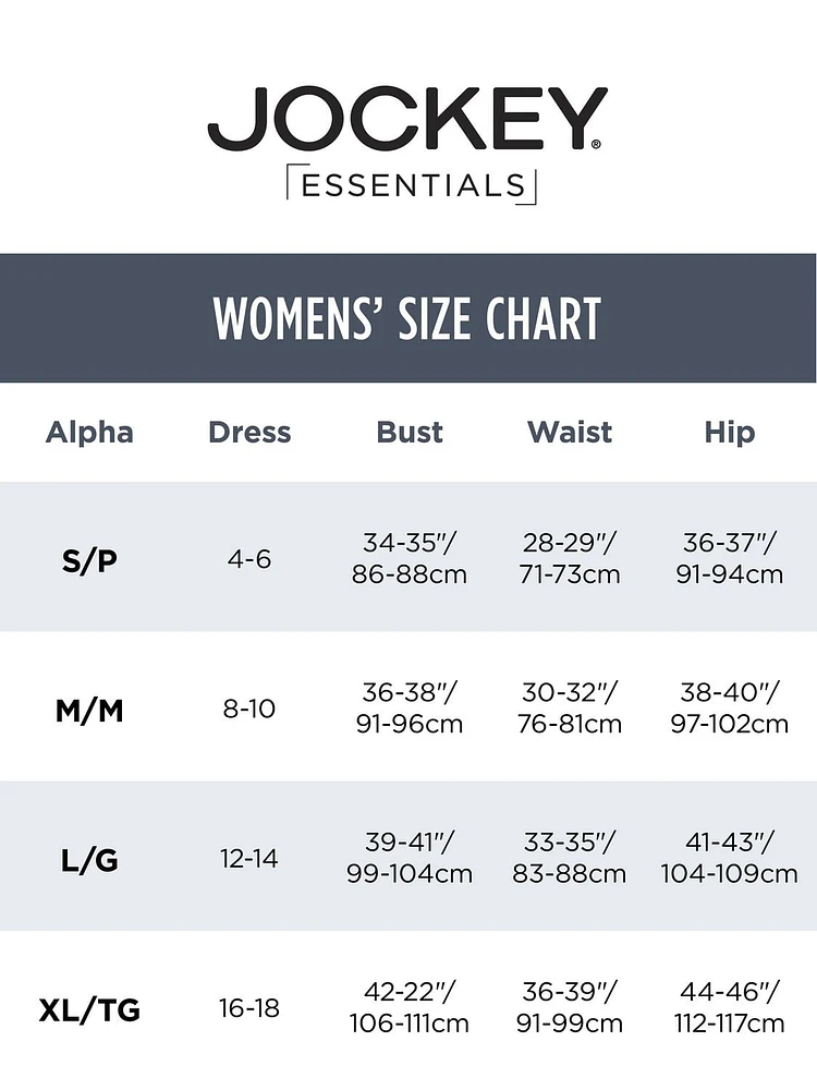 Bustier écologique à décolleté Essentials Seamfree® de Jockey® dos lissant