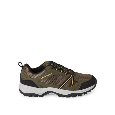 Ozark Trail Men's Low Cut Hiking Shoe, Wide Width Sizes 7-13