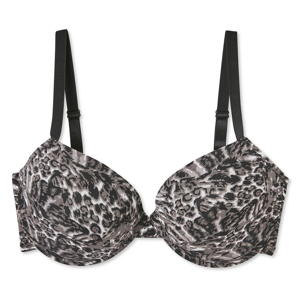 George Women's Microfibre Push-Up Bra, Sizes C38-42, D36-42, DD38-42