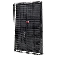Lucky Dog Whisper Glide Inch Sliding Double Door Dog Crate