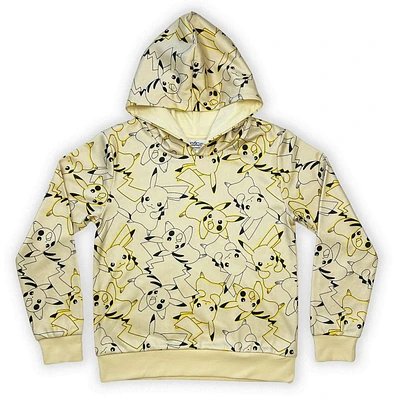 Pokemon Sweat à capuche à manches longues pour garçon