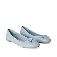 Time and Tru Women's Ballet Flats, Wide Width Sizes 6-10
