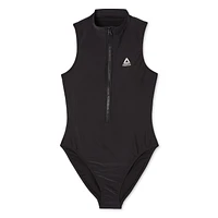 Reebok High Neck Zip Up One Piece