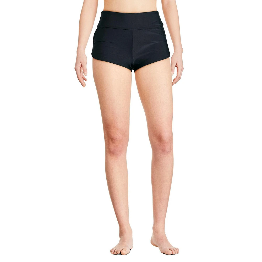 Short De Bain De À Taille Haute Reebok Pour Femmes