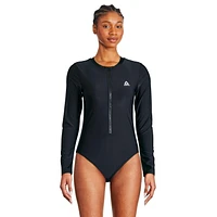 Reebok Long Sleeve Zip Up One Piece