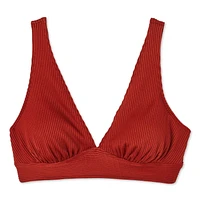Haut de maillot bain triangle George pour femmes Tailles TP–TTG