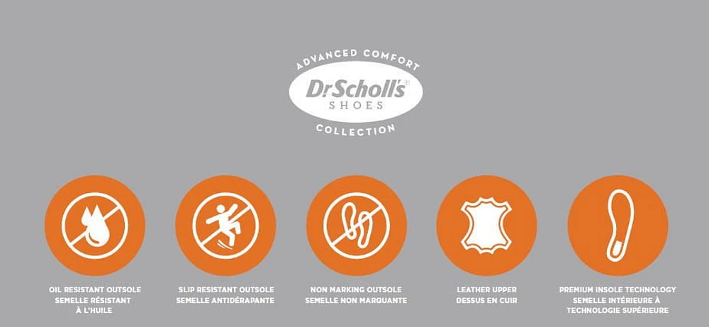 Dr. Scholl's Men's Albert Career Shoes, sizes 8-12 with half