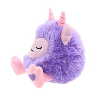 Way To Celebrate ​7 Inch Valentine Roly Poly Purple Monster