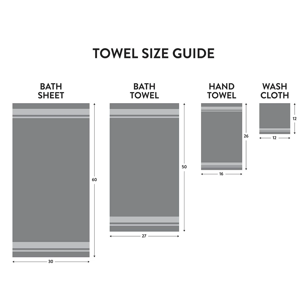 Serviette de performance Mainstays Drap de bain