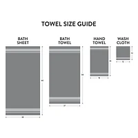 Serviette de performance Mainstays Drap de bain