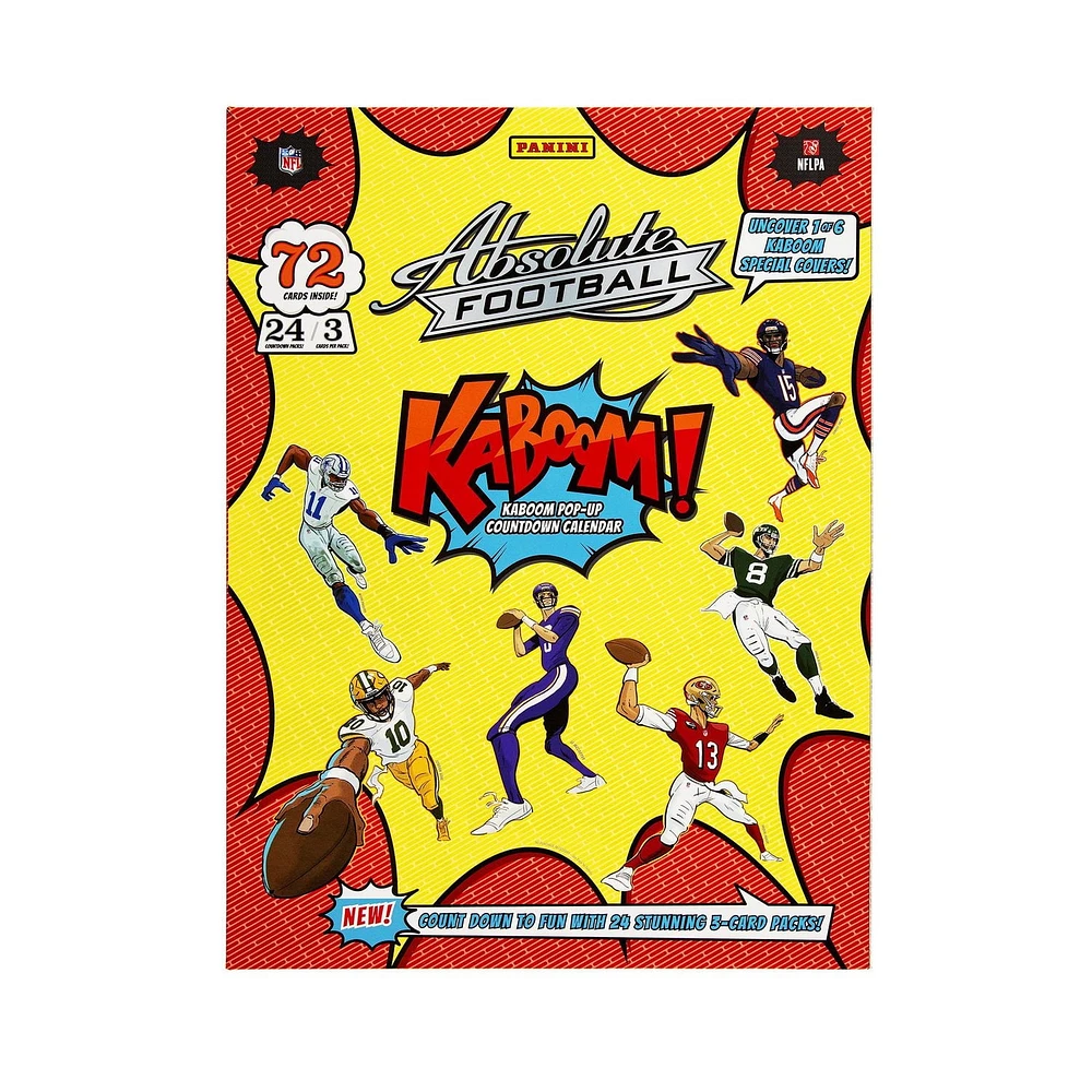 2024 Panini Absolute Football Kaboom! Countdown Calendar