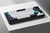 Keychron Q1 Max Hotswap Wireless Mechanical Keyboard - RGB - Aluminum Frame - Carbon Black - with Knob - Gateron Jupiter Red - 75% Layout - Windows Mac OS (Q1M-M1)