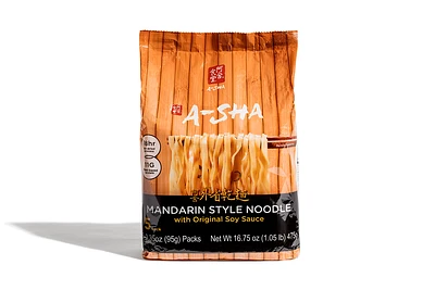 Originale aux à la mandarine A-Sha Nouille Mandarine Originale 5 x 95g