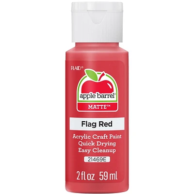 Apple Barrel Colors, 59 ml  Rouge drapeau Peinture acrylique mate