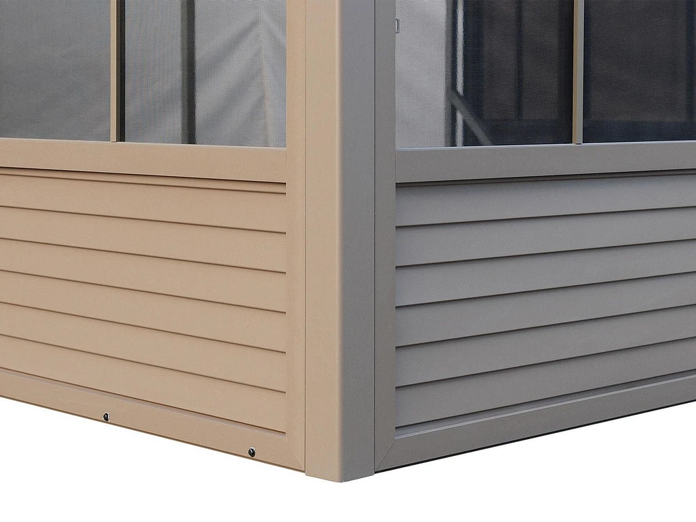 Florence Add-A-Room with Metal Roof 10 Ft. x 12 Ft. in Sand