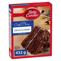 Betty Crocker SuperMoist Devil's Food Cake Mix, 432 g, 10 Servings
