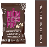 Angie’s BOOMCHICKAPOP® Ready-To-Eat Gluten-Free Popcorn, Non-GMO, Dark Chocolaty Drizzled Sea Salt Popcorn, 128 g, A seasonal whole grain, Non GMO, Kosher, gluten free snack