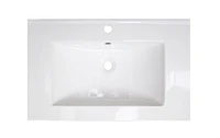 American Imaginations 23.75-in. W Floor Mount Dawn Grey Vanity Set For 3H8-in. Drilling  AI-24449