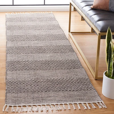 SAFAVIEH Montauk Karlene Geometric Striped Cotton Area Rug