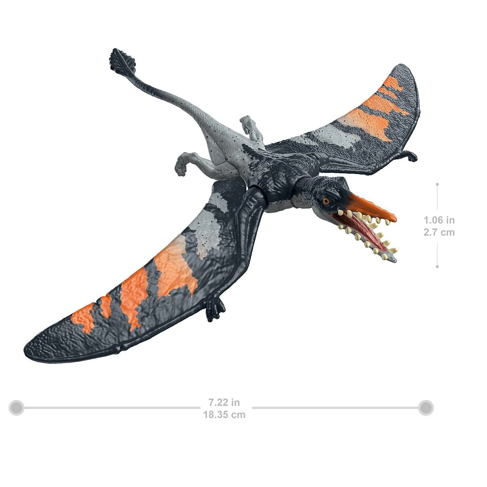 Jurassic World Wild Pack Toys Rhamphorhynchus Dinosaur Action Figure 3 Year Olds & Up