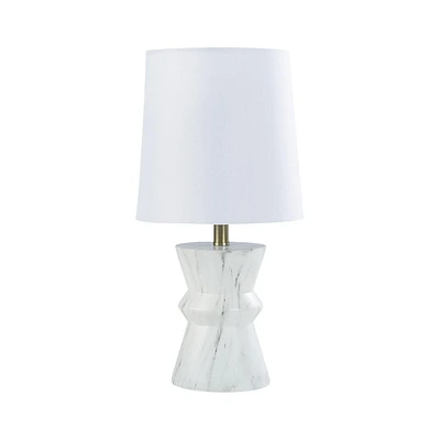 Lampe de table HOMETRENDS 40,6 cm, faux marbre