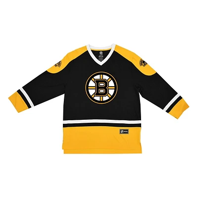Deluxe Chandail de Fans de Hockey à manches longues pour homme de la LNH des Bruins de Boston