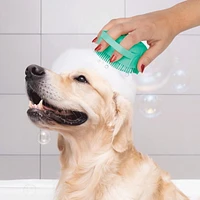Perfect Solutions Brosse Nettoyante Pour Animal Avec Distributeur De Shampooing