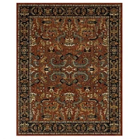 Mohawk Home Tansey Red Woven Polyester Area Rug