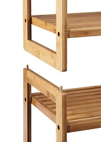 TRINITY Bamboo Shoe Rack - (2 Pack)