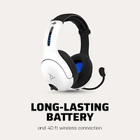 PDP Gaming LVL50 Wireless Stereo Gaming Headset: White - PlayStation 5, PlayStation 4, PlayStation