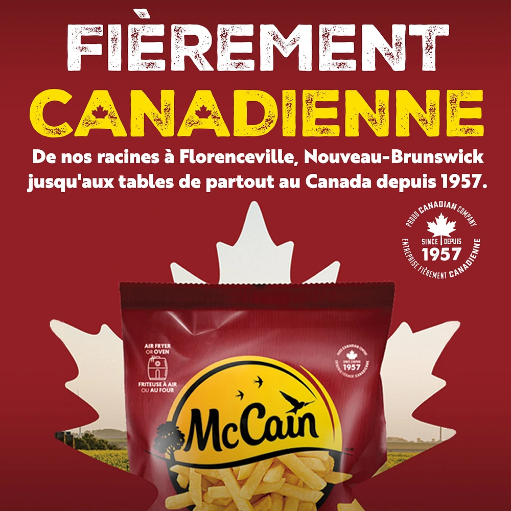 Pizza Pochettesᴹᴰ au pepperoni McCainMD, Fabriqué au Canada à partir d'ingrédients canadiens et importés 3 x 100g