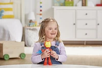 Marvel Spidey and His Amazing Friends Supersized Iron Man 9-inch Action Figure, Preschool Super Hero Toy