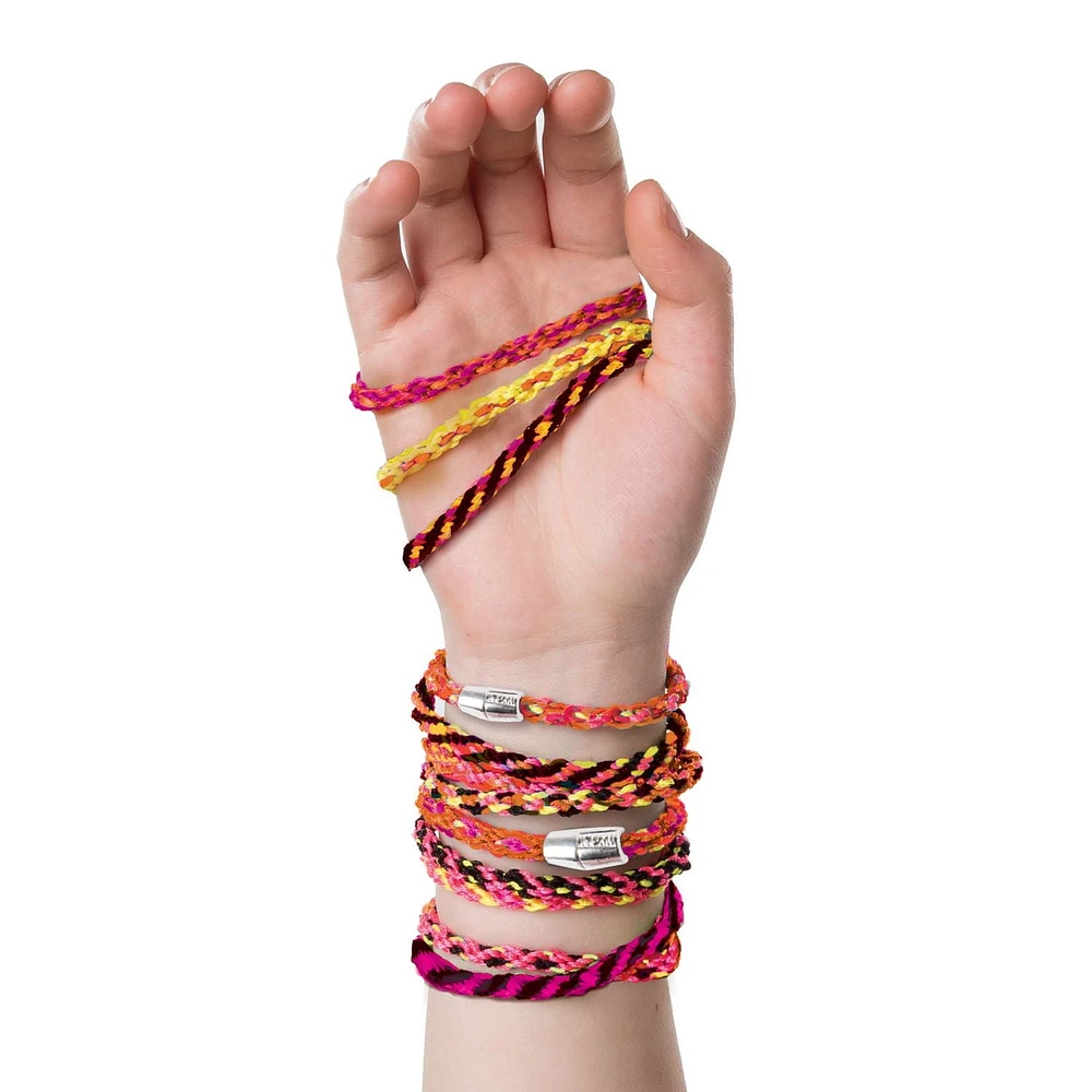 Cool Maker – Coffret de mode KumiNeons, fabrique jusqu'à 12 bracelets avec la machine Cool Maker KumiKreator, à partir de 8 ans