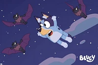 Bluey - Bats Wall Poster, 22.375" x 34"