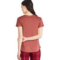 George Women's V-Neckline Sleep Tee, Sizes XS-XXL