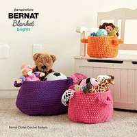 Bernat® Blanket Brights™ Yarn, Polyester #6 Super Bulky, 10.5oz/300g, 220 Yards