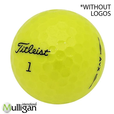 Mulligan - 48 Titleist AVX 4A Recycled Used Golf Balls, Yellow