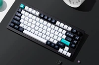 Keychron Q1 Max Hotswap Wireless Mechanical Keyboard - RGB - Aluminum Frame - Carbon Black - with Knob - Gateron Jupiter Red - 75% Layout - Windows Mac OS (Q1M-M1)