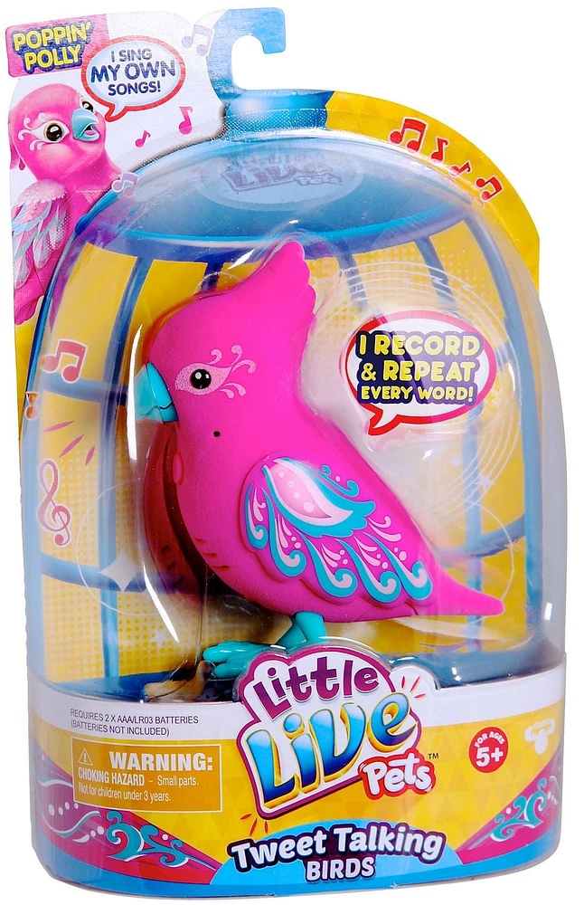 Jouet oiseau Polly pimpante de Little Live Pets