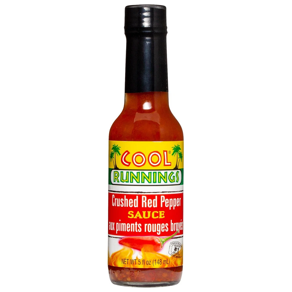 Cool Runnings Crushed Red Pepper Sauce, 148mL